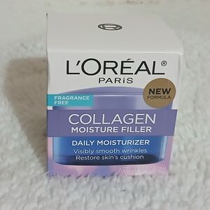 L'Oreal Paris Collagen Moisture Filler Daily Moisturizer, Fragrance Free, 1.7 oz